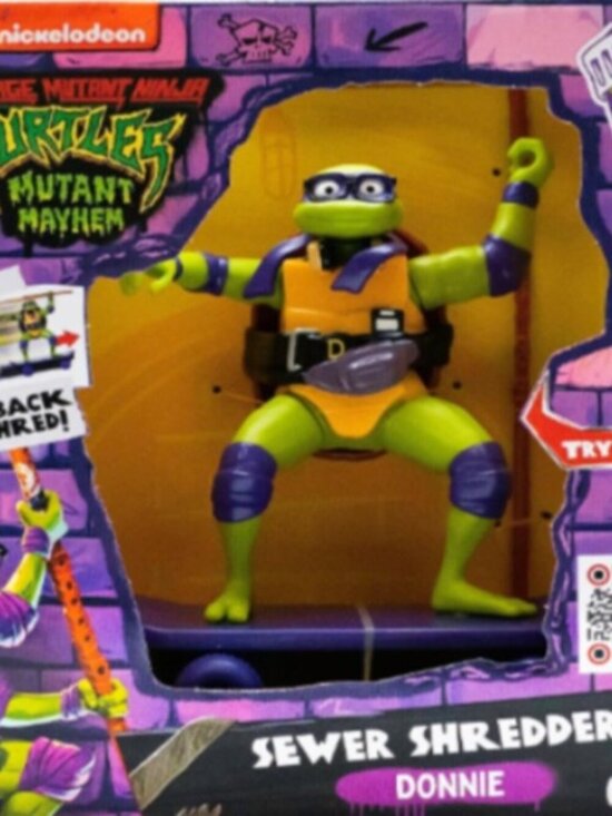 Funrise Other - Teenage Mutant Ninja Turtles Mutant Mayhem - Sewer Shredders - Donnie - 5 Inch